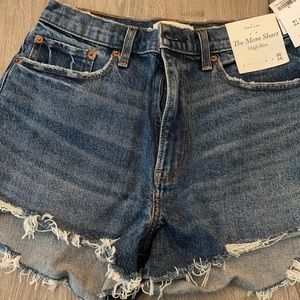 Abercrombie & Fitch Curve Love Mom Short High Rise Size 10/30